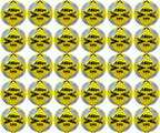 30 Multi-Buy Mitre Impel One 24 Football - Yellow/Black/Grey - Size 5