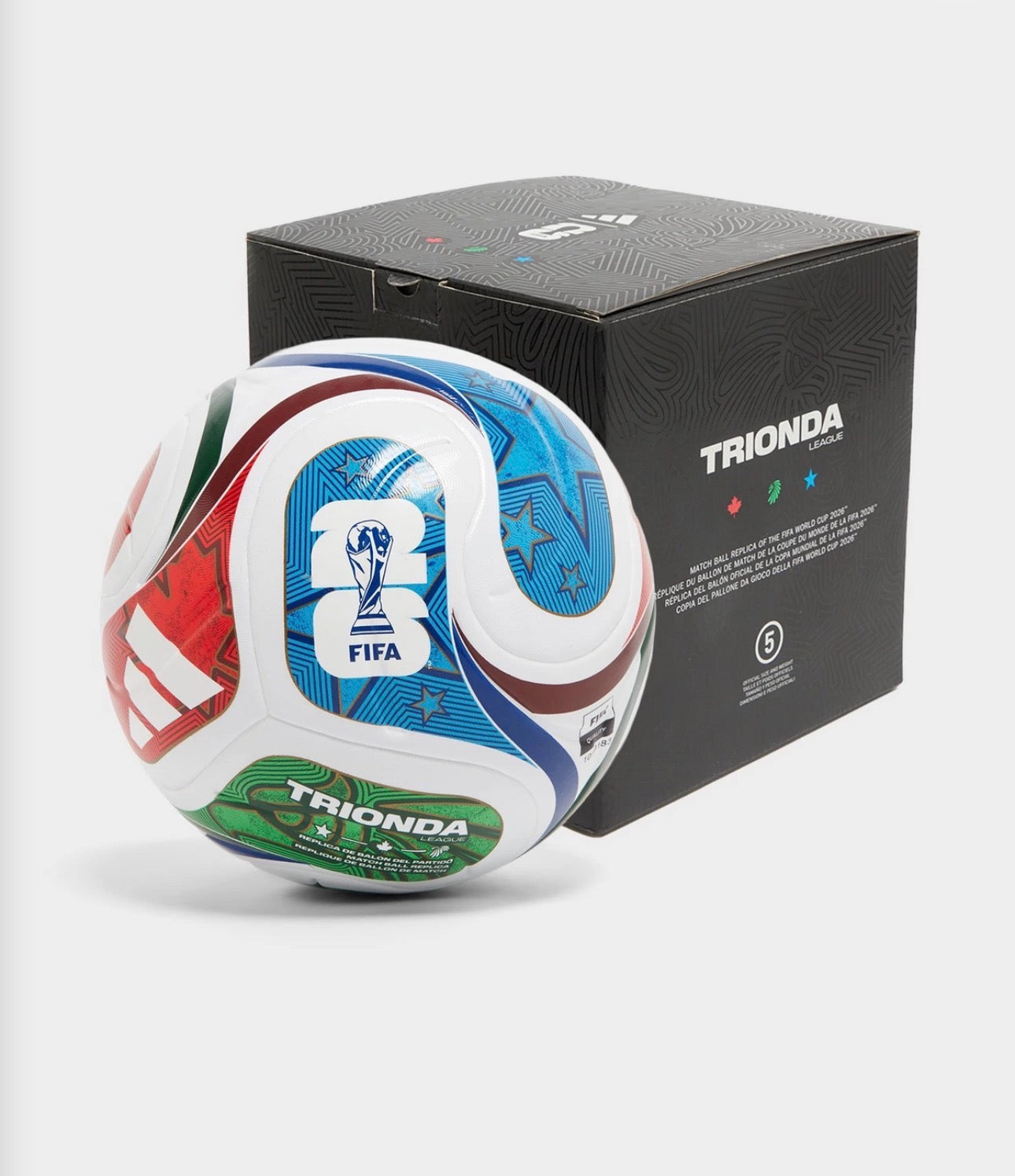 Adidas World Cup 26 Trionda League Box Football