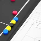 FORZA A4 Magnetic Football Coaches Tactics Folder