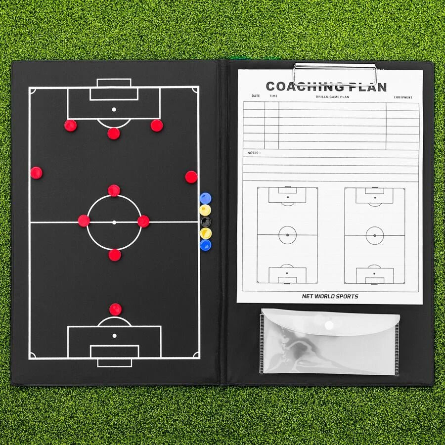FORZA A4 Magnetic Football Coaches Tactics Folder