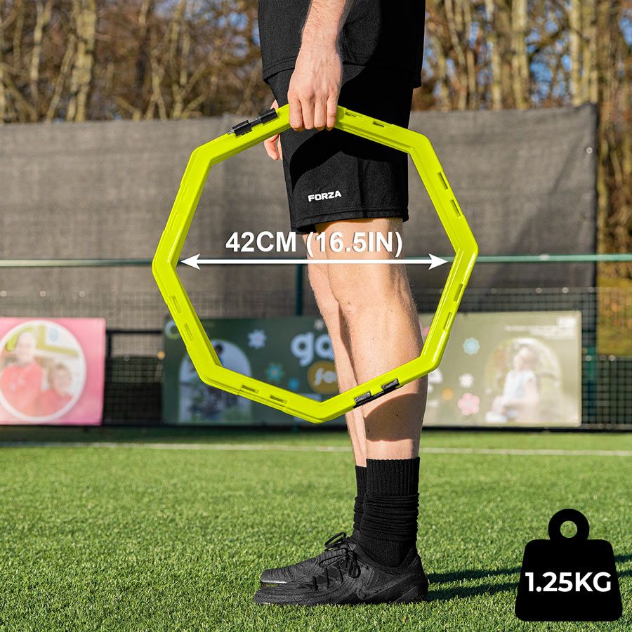 FORZA Agility Training Octa Rings [6 Pack] - 8x Colours