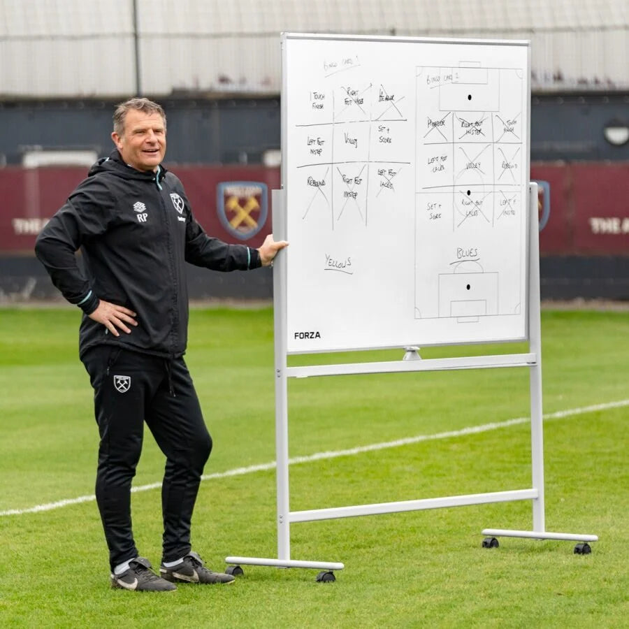 FORZA 150cm x 120cm Double-Sided Wheeled Sport Coaching Whiteboards