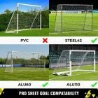 FORZA Pro Football Goal Target Sheets [6x Sizes]