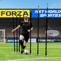 FORZA Telescopic Slalom Poles [Pack of 8] - 8x Colours