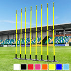 FORZA Telescopic Slalom Poles [Pack of 8] - 8x Colours
