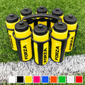 8 FORZA Sports Drink Water Bottles (750ml) & FORZA Stackable Water Bottle Carrier