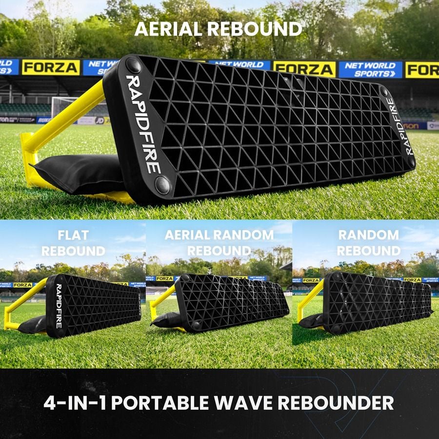 FORZA RapidFire Wave Rebound Board [4-in-1 Design]