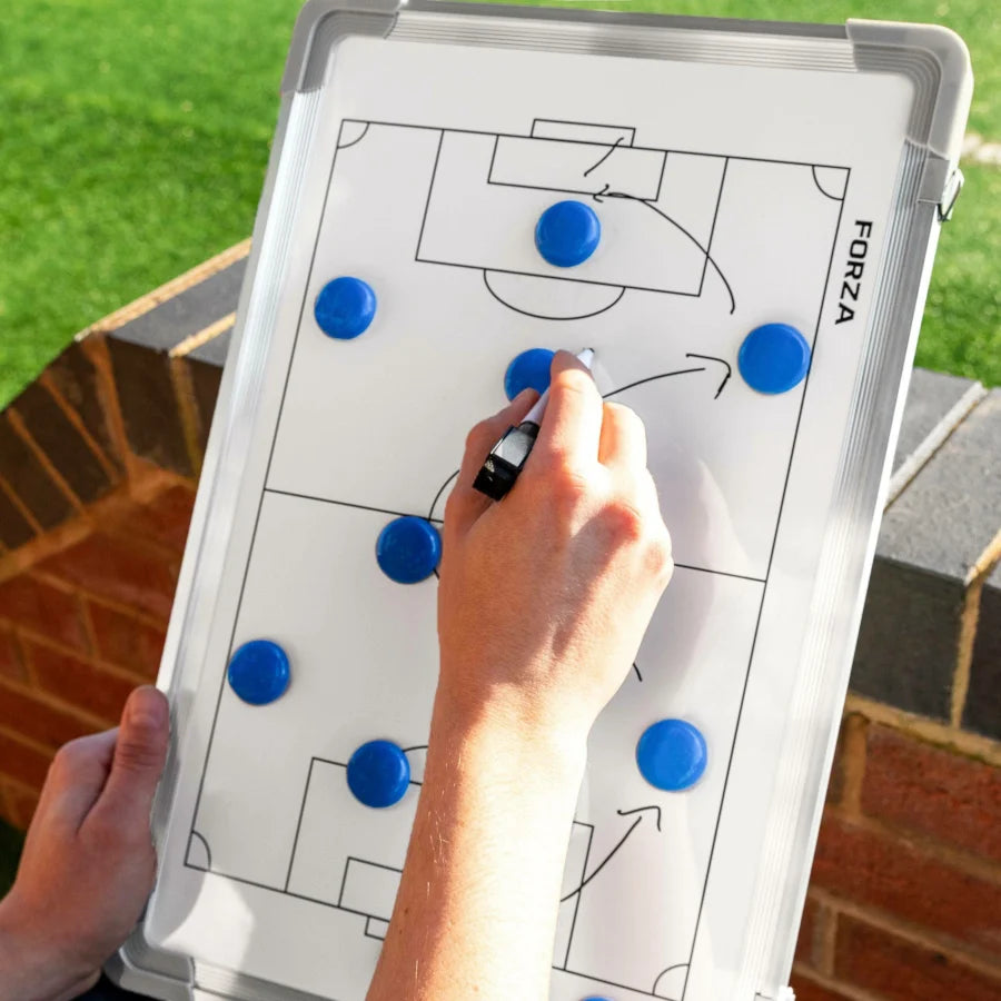 FORZA 45cm x 30cm Double-Sided Sport Coaching Tactics Boards